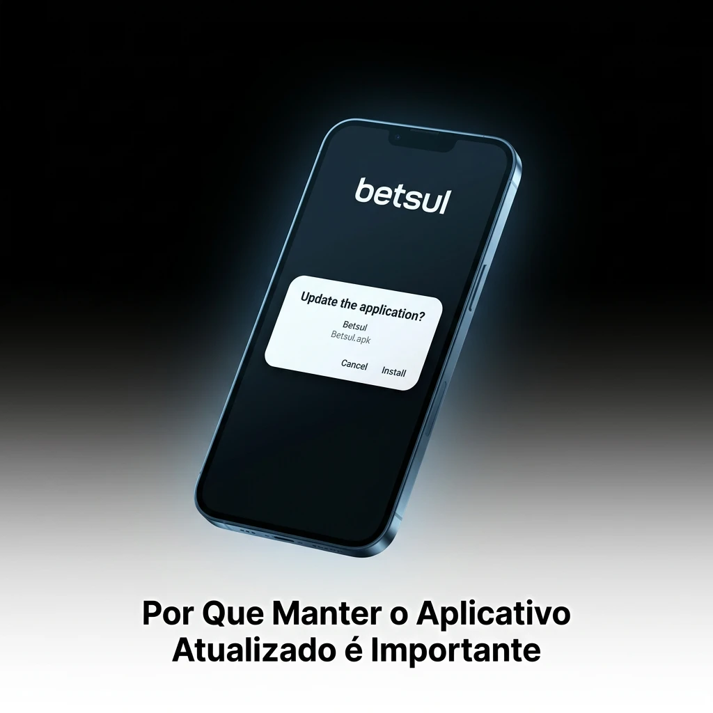 Smartphone showing app update notification with security shield and financial transaction icons highlighted