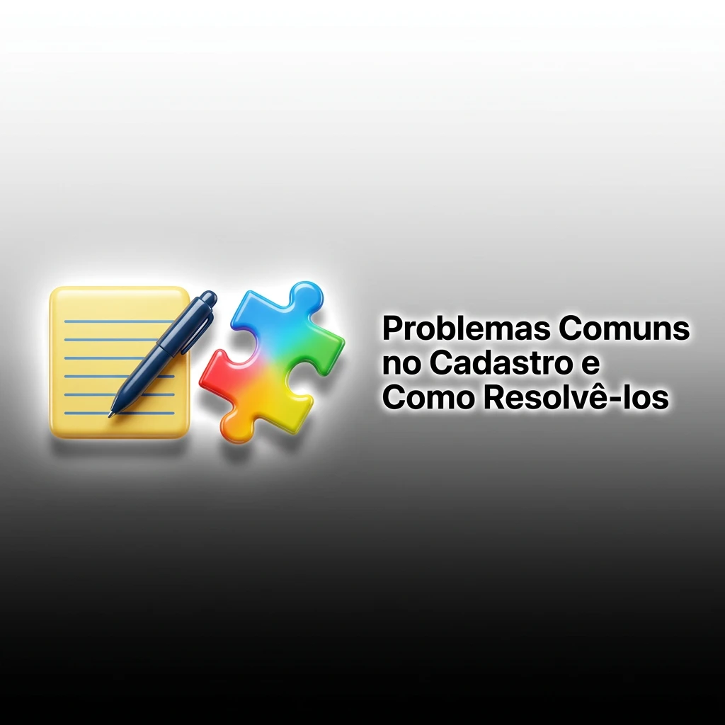 Common registration problems and solutions: email confirmation, CPF issues, document errors, blocked accounts, form loading failures.