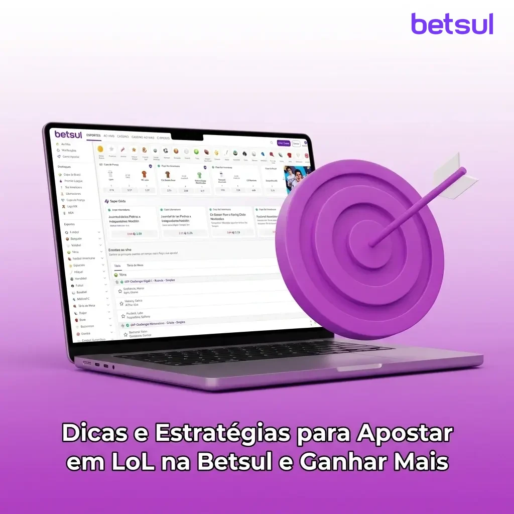 Dicas e estratégias para apostar em LoL na Betsul: bankroll, meta, odds e mercados alternativos