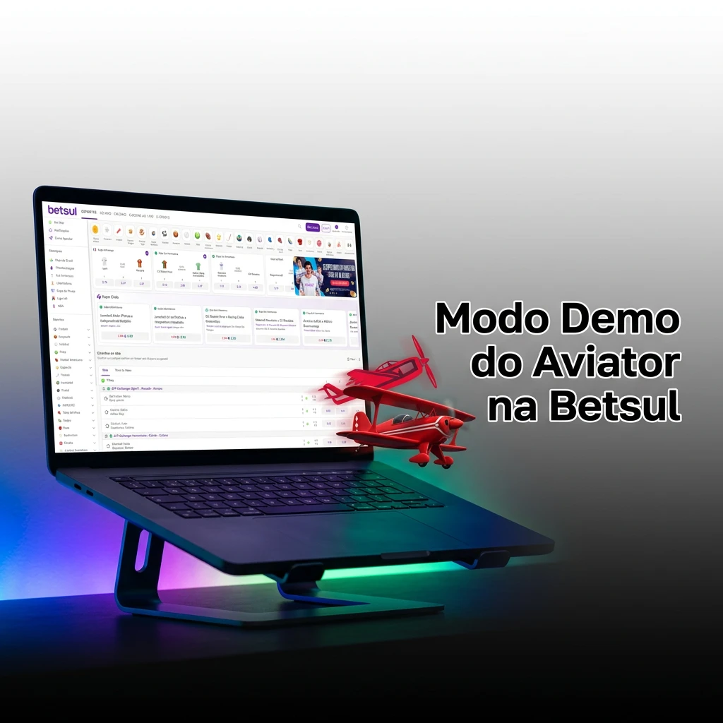 Aviator demo mode on Betsul with virtual credits, double bets, auto cashout, and live statistics panel