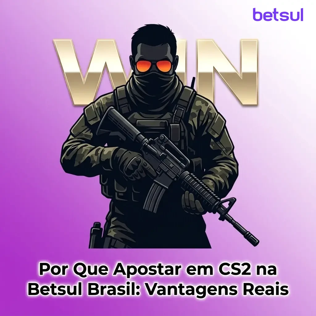 Betsul Brasil: plataforma de apostas em CS2 com bônus, Pix, suporte 24h e app mobile