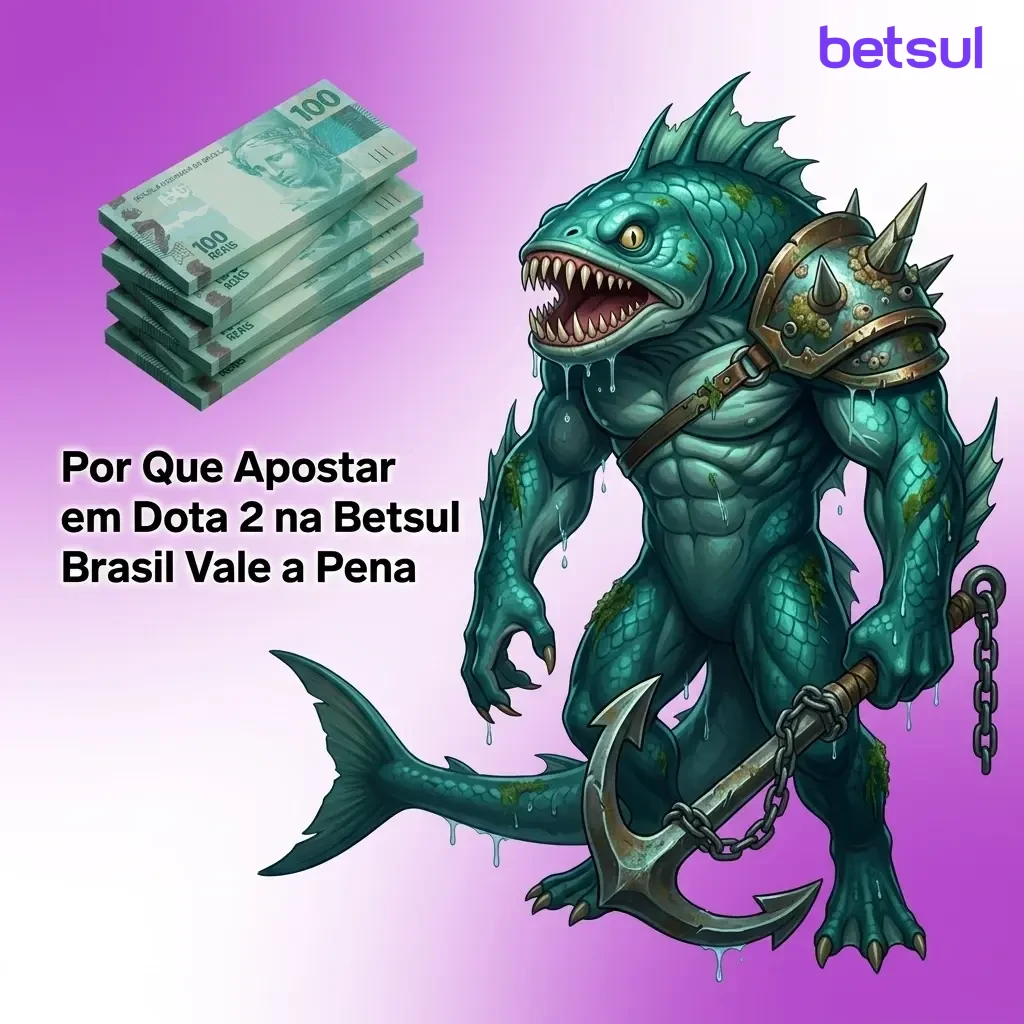 Plataforma Betsul Brasil para apostas em Dota 2 com bônus, Pix e odds competitivas