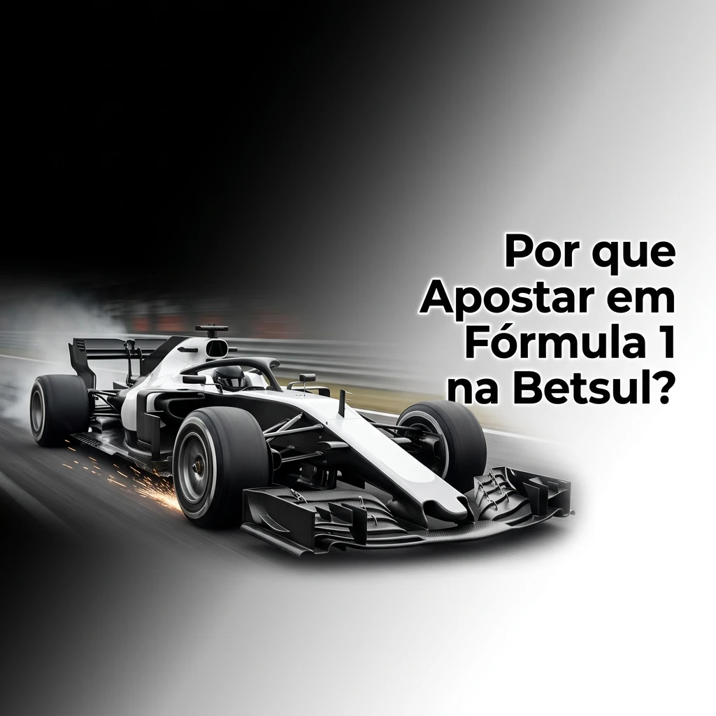 Formula 1 betting on Betsul platform showing live odds, markets, and mobile access for Brazilian users