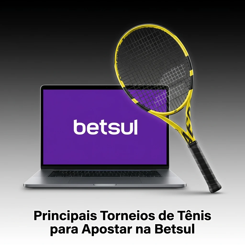 Tennis Grand Slam tournaments collage: Australian Open, Roland Garros, Wimbledon, US Open courts for Betsul betting
