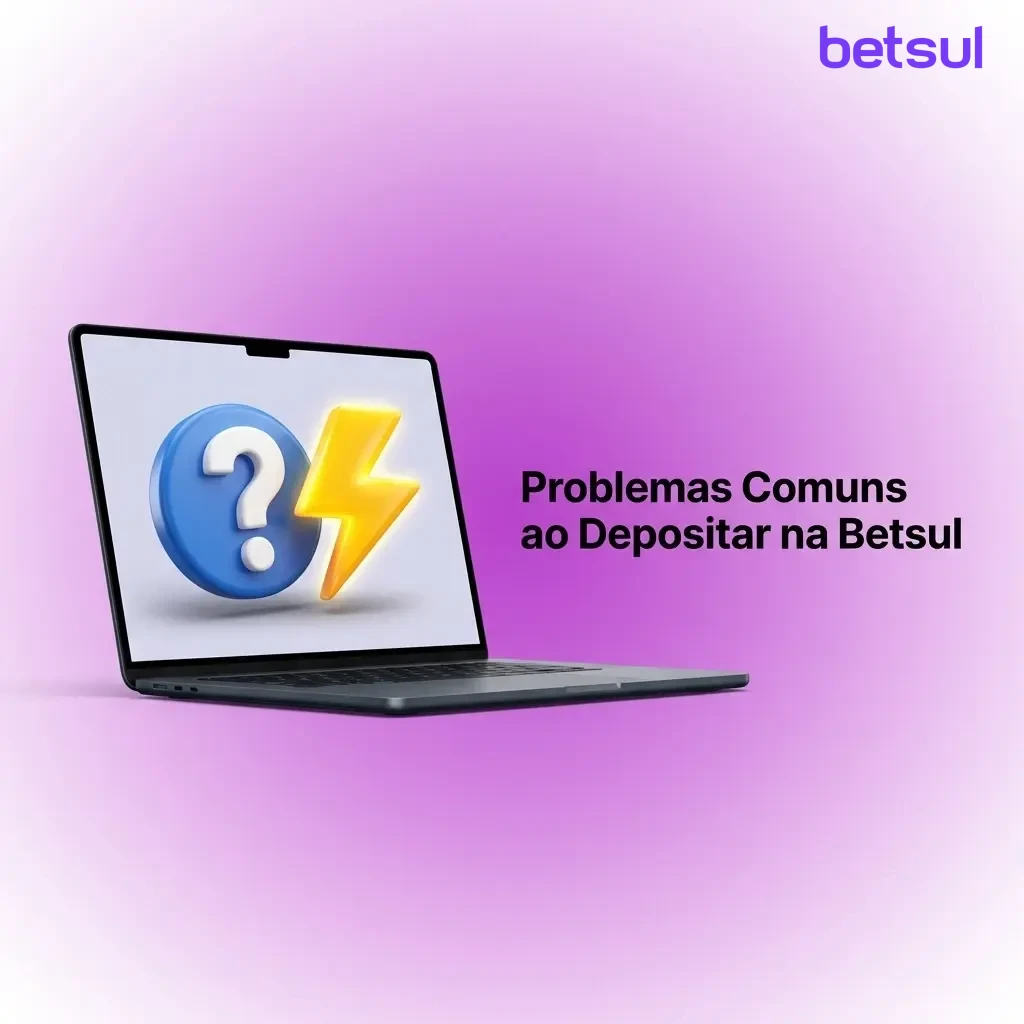 Problemas comuns ao depositar na Betsul: depósito não creditado, dados incorretos e conta não verificada.