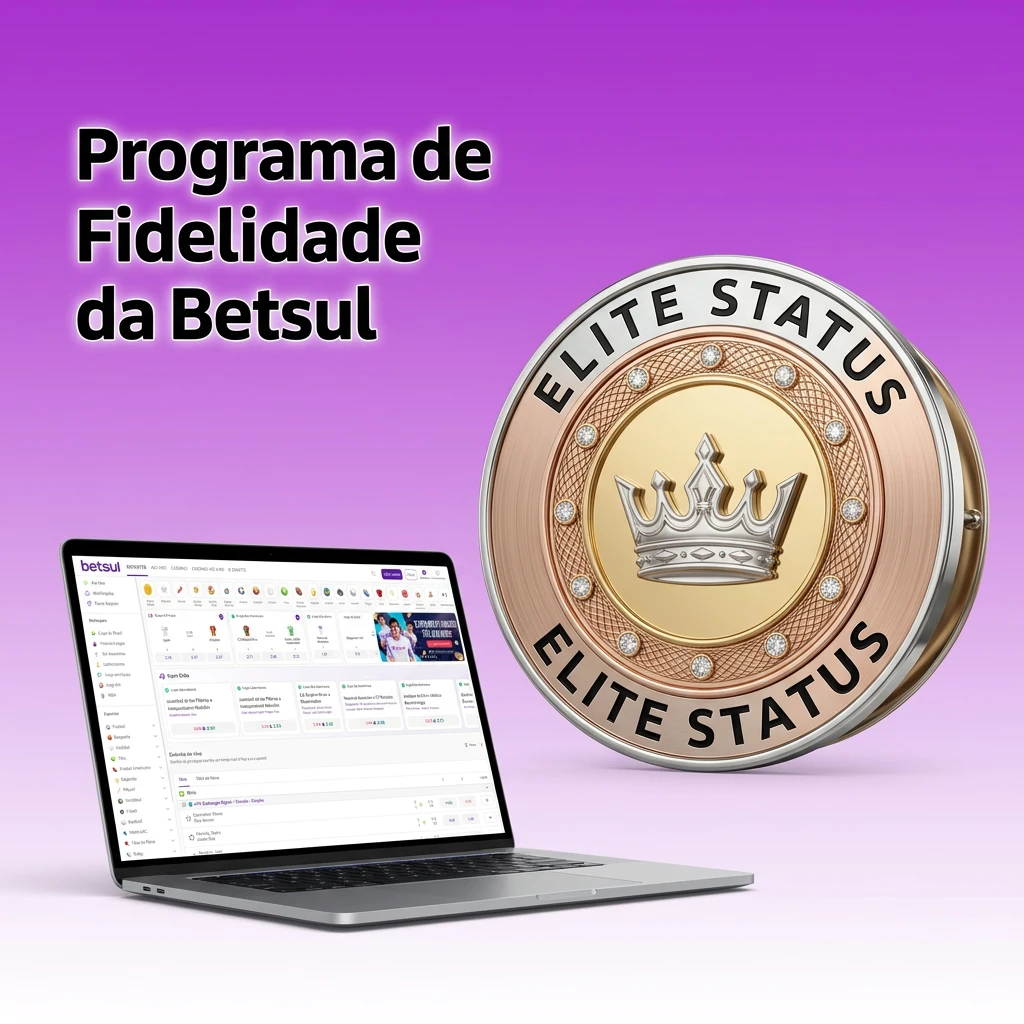 Programa de fidelidade da Betsul com benefícios progressivos para jogadores ativos