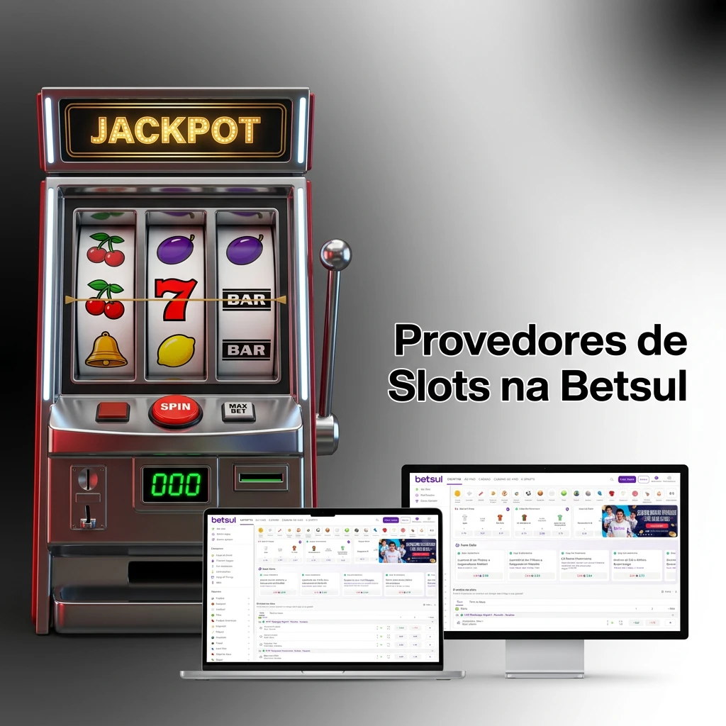 Logos of Betsul slot providers including Pragmatic Play, NetEnt, PG Soft, and other top game studios