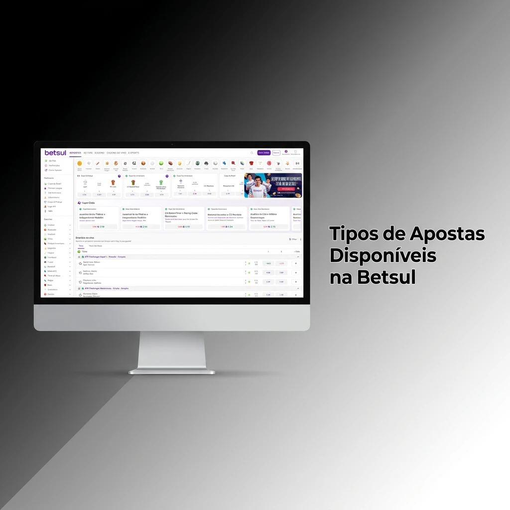 Sports betting types: simple, multiple/express, and system bets explained for Betsul platform users.